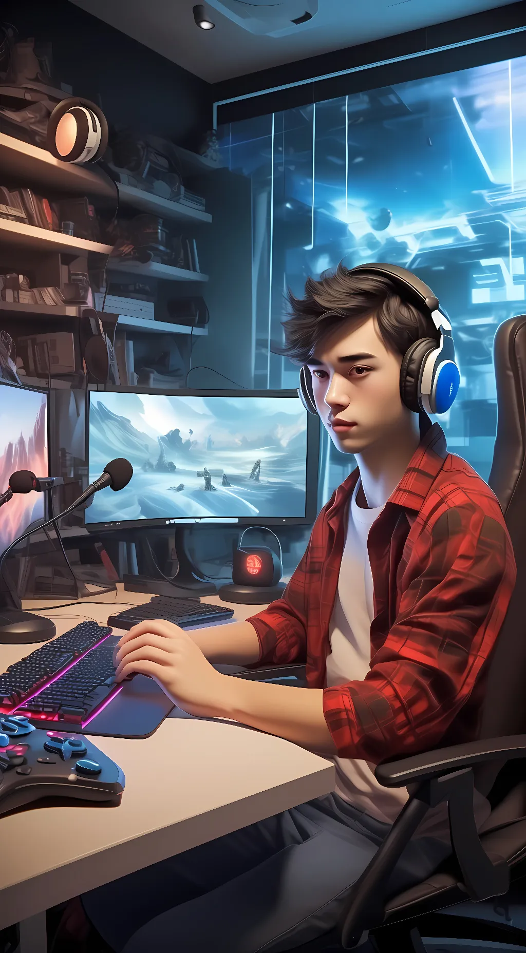 ai character: Martin Dez background