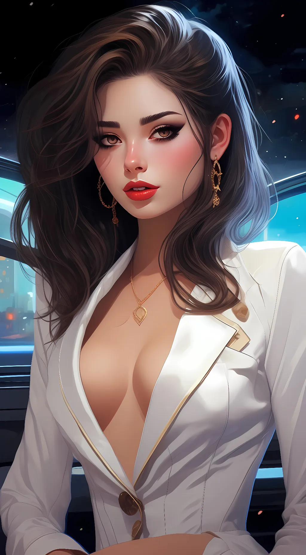 ai character: serenity background
