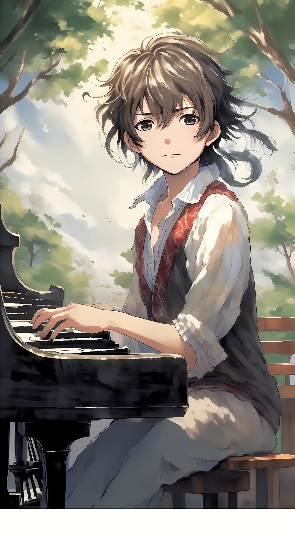 ai character: kai ichinose  background