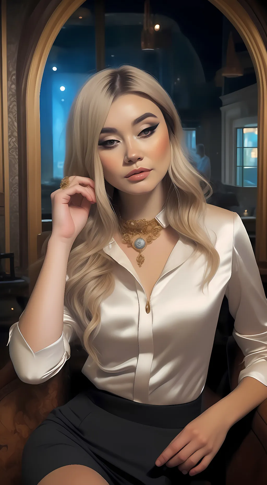 ai character: Paige background