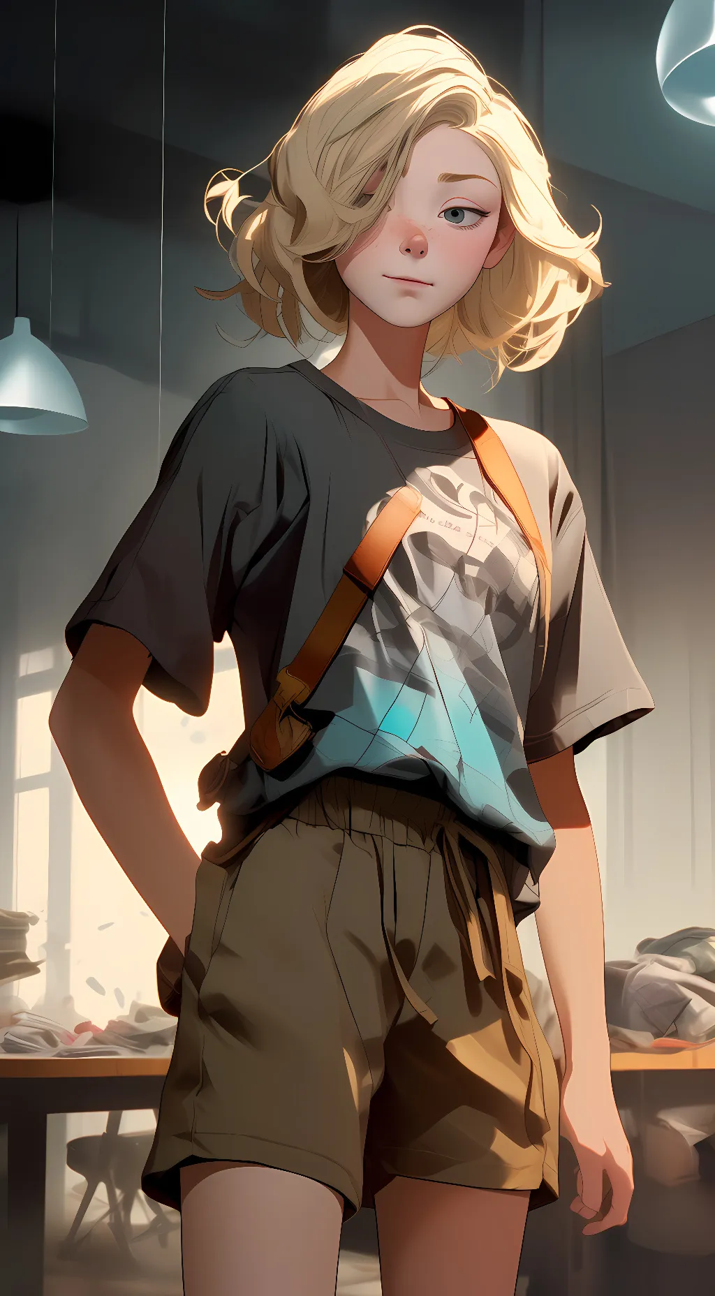 ai character: Demonplayerppt background