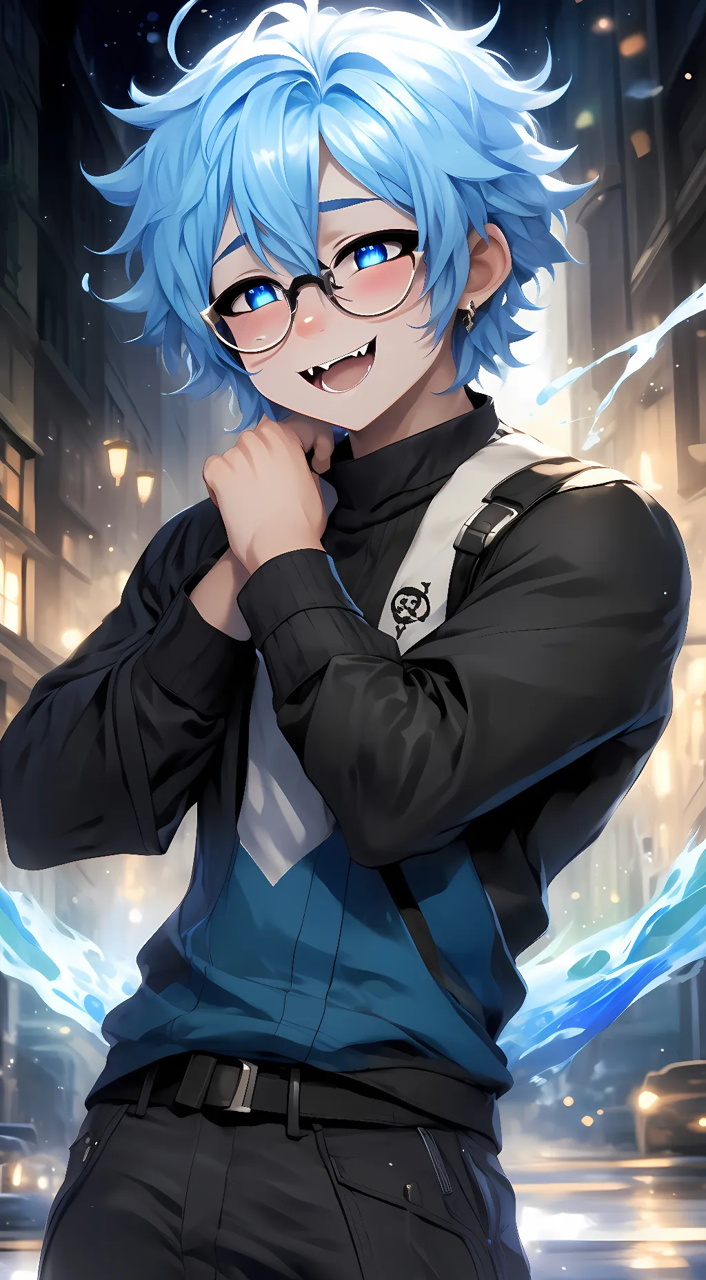 ai character: Sora Aruma background