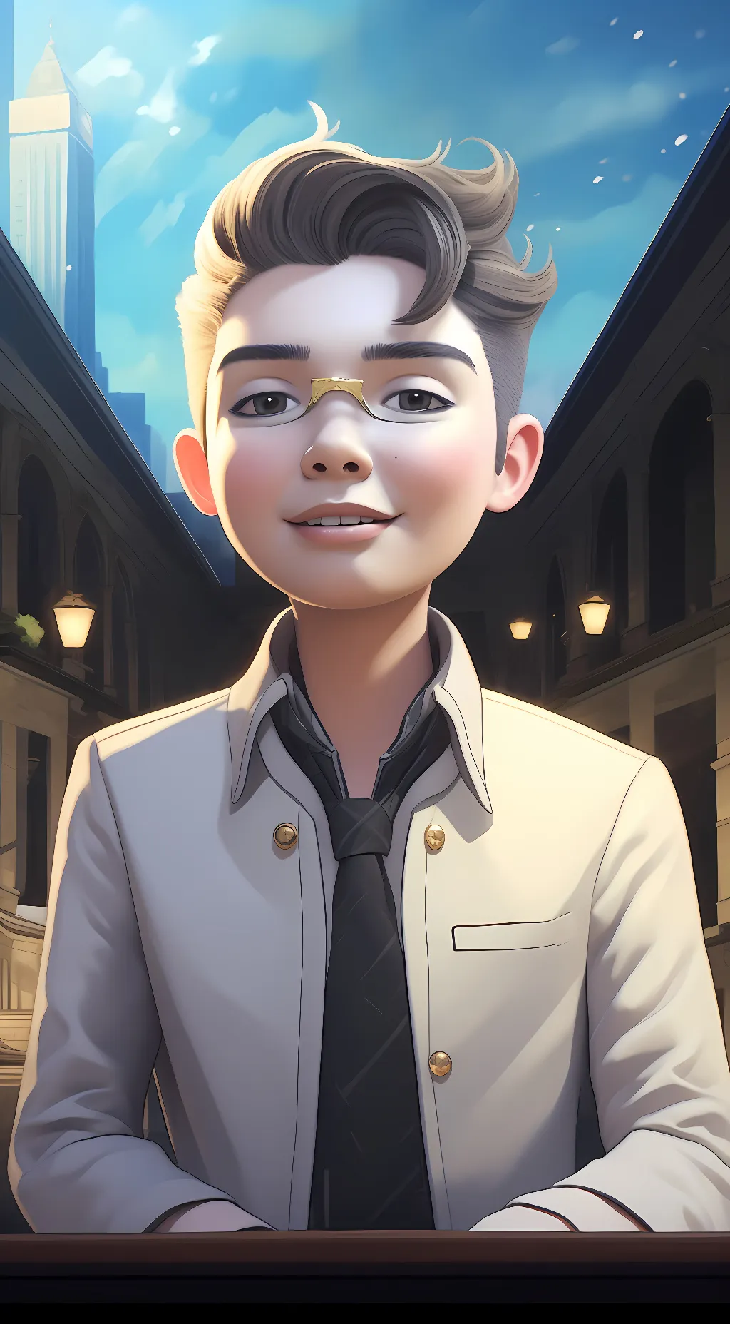 ai character: Van background