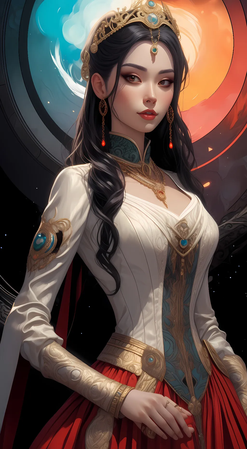 ai character: ar ar background
