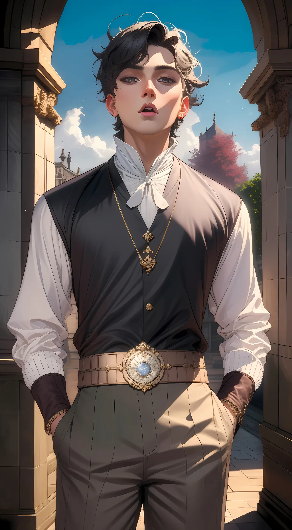 ai character: Justin Williams background