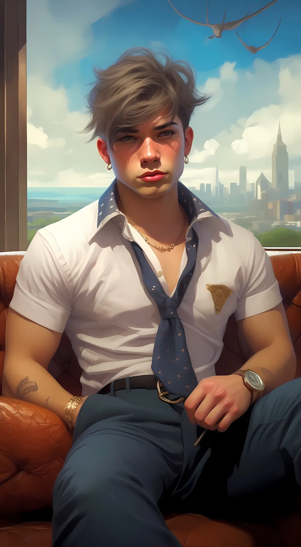 ai character: kyi background