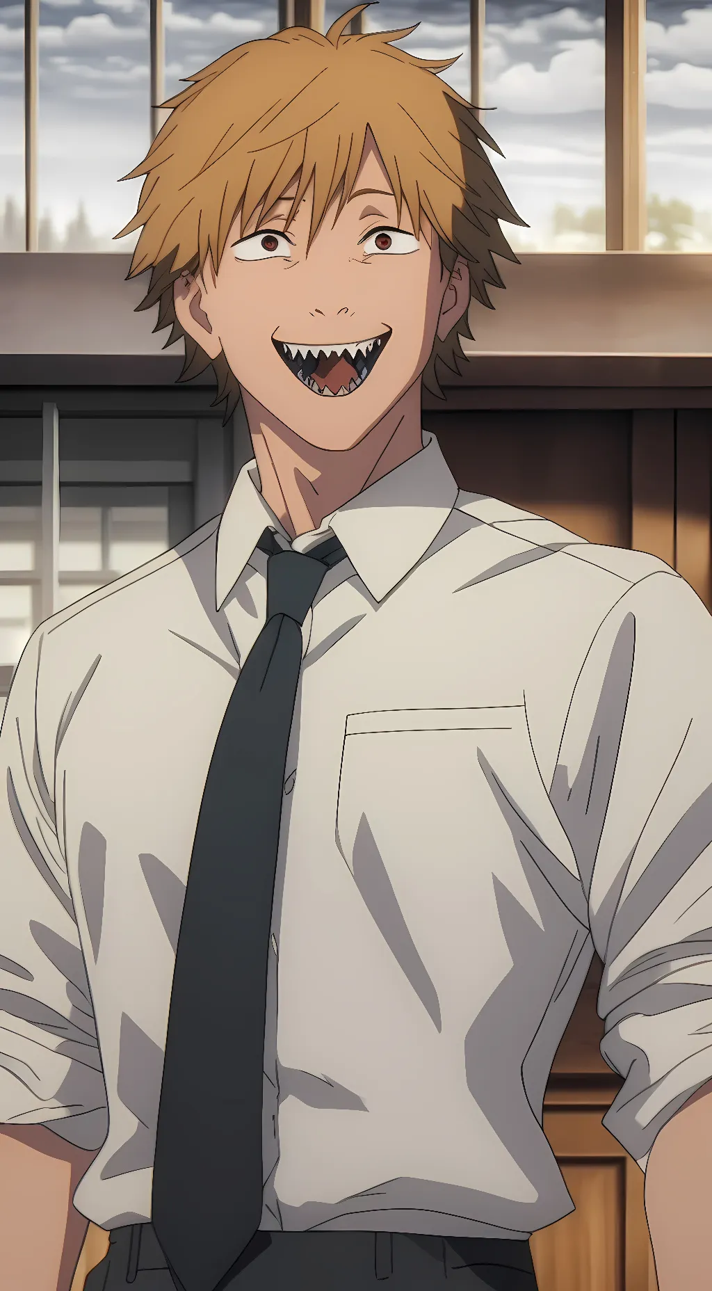 ai character: Denji background