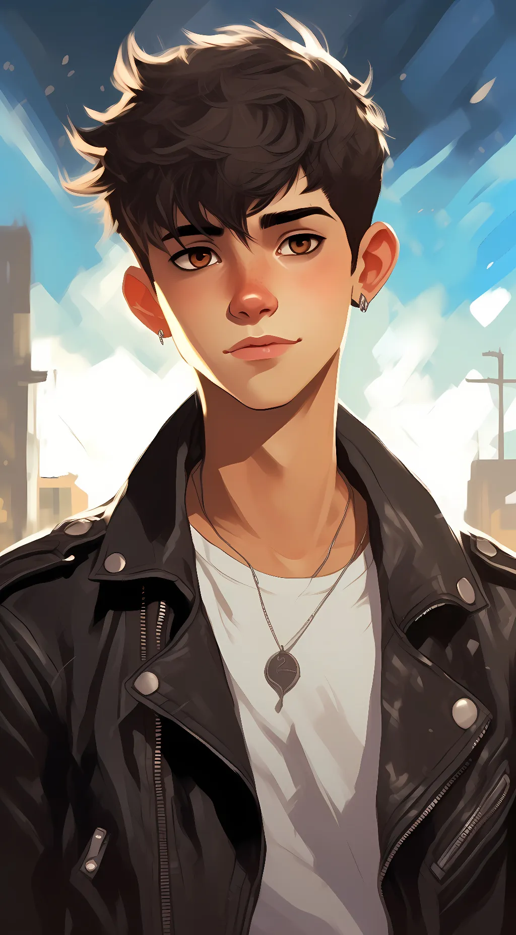 ai character: Arlo background