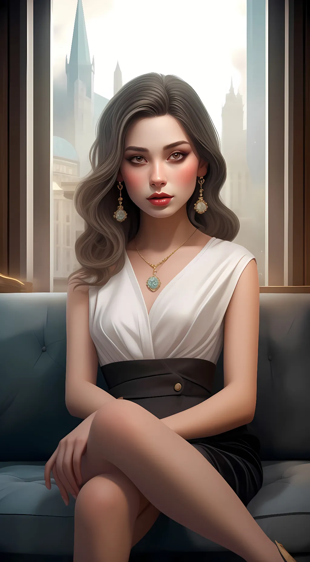 ai character: mom background