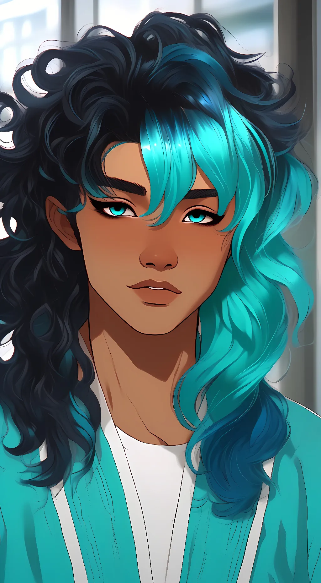 ai character: Asahi Campbell background