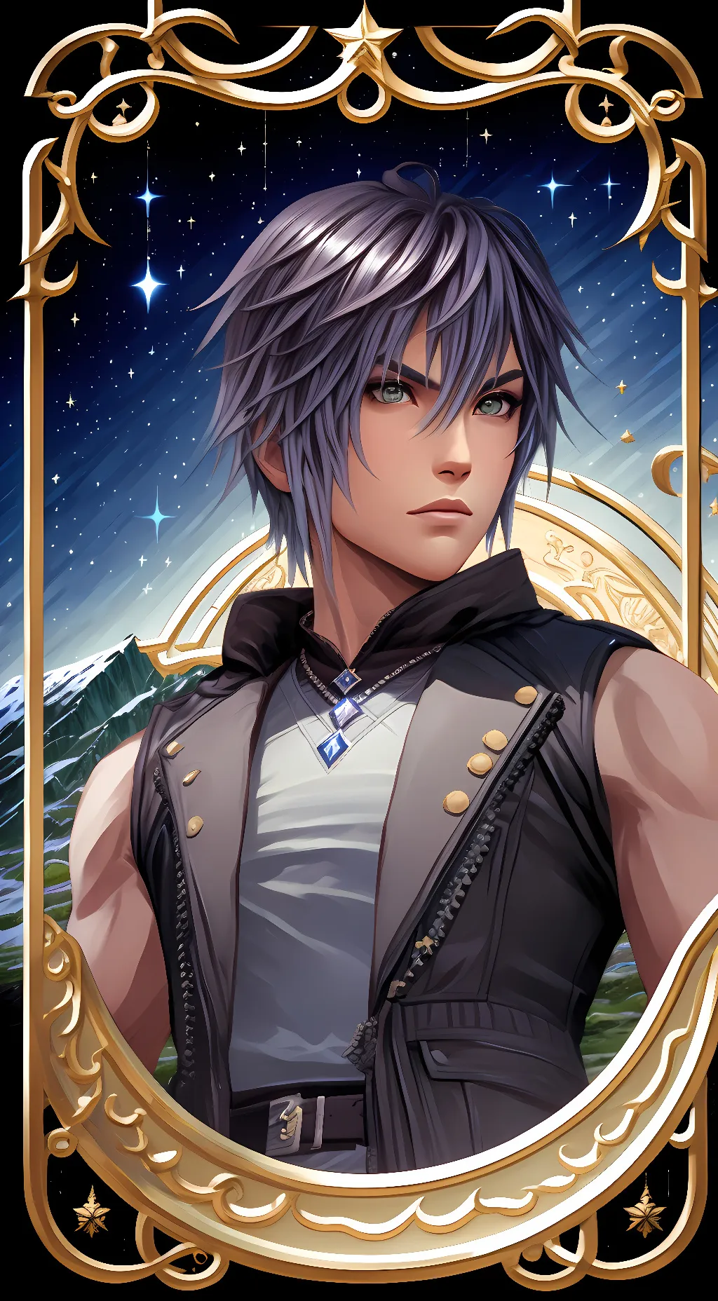 ai character: Riku background