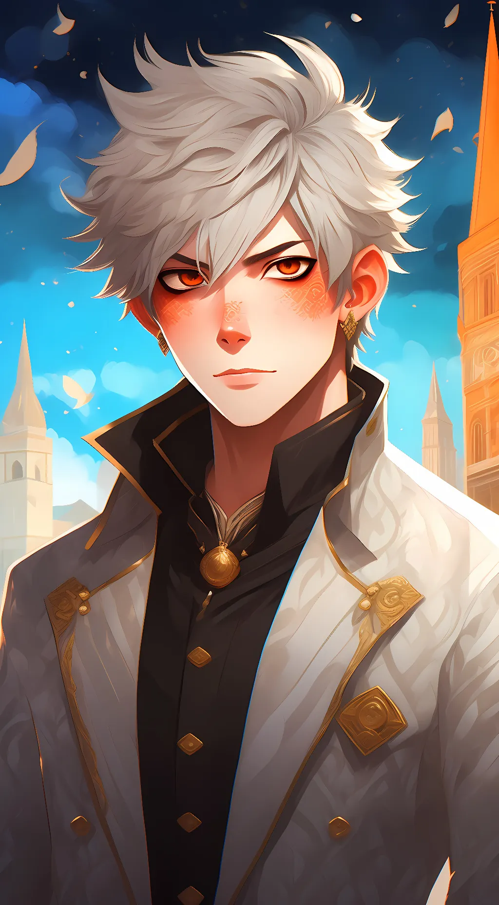 ai character: bakugou background