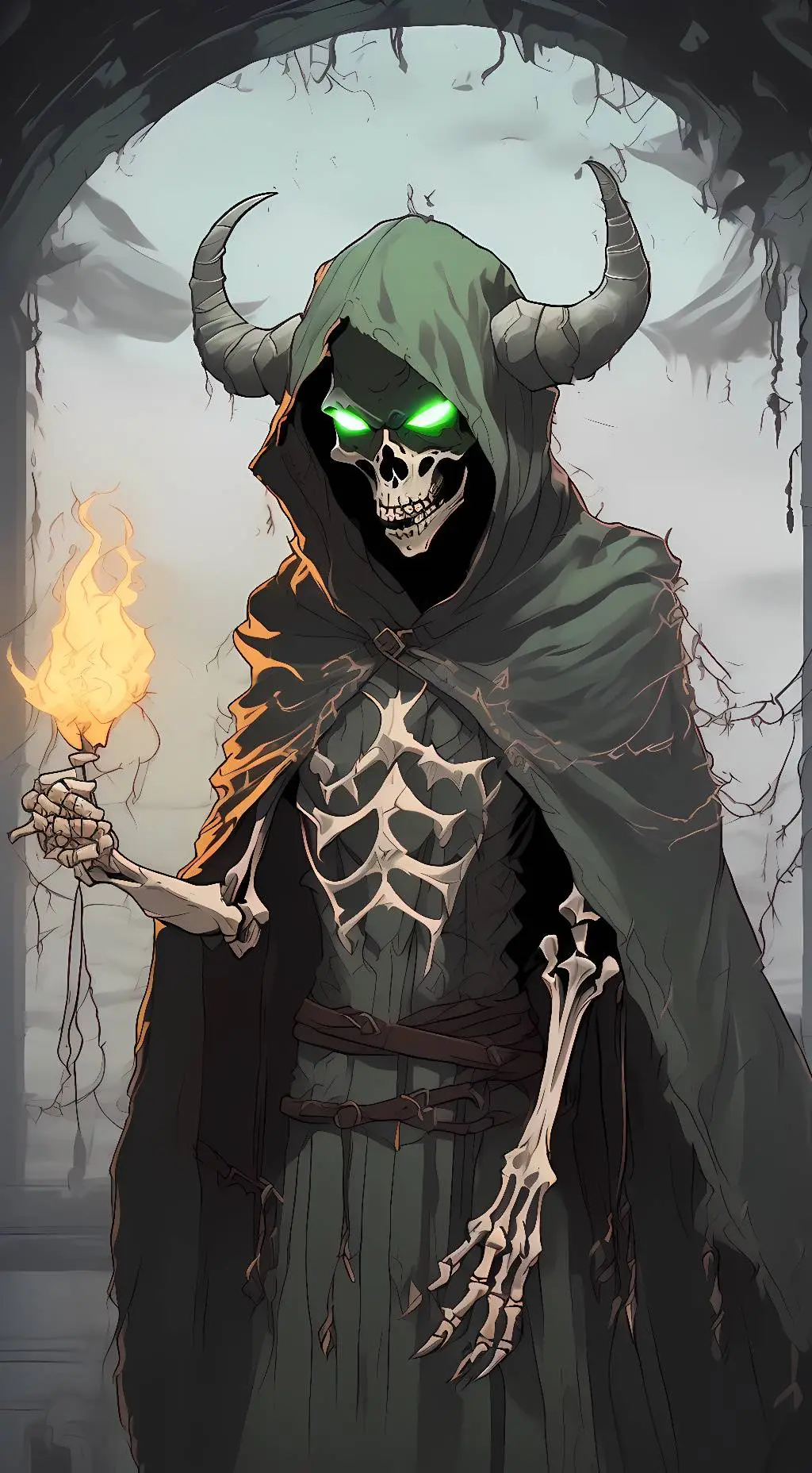 ai character: the lich  background