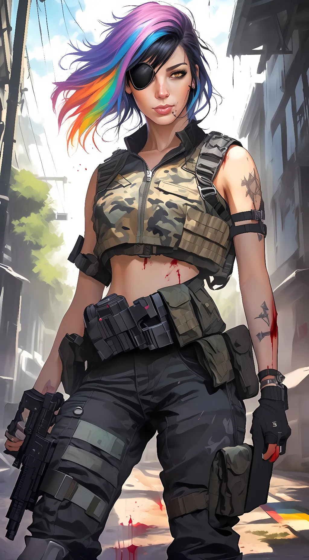 ai character: Iris background