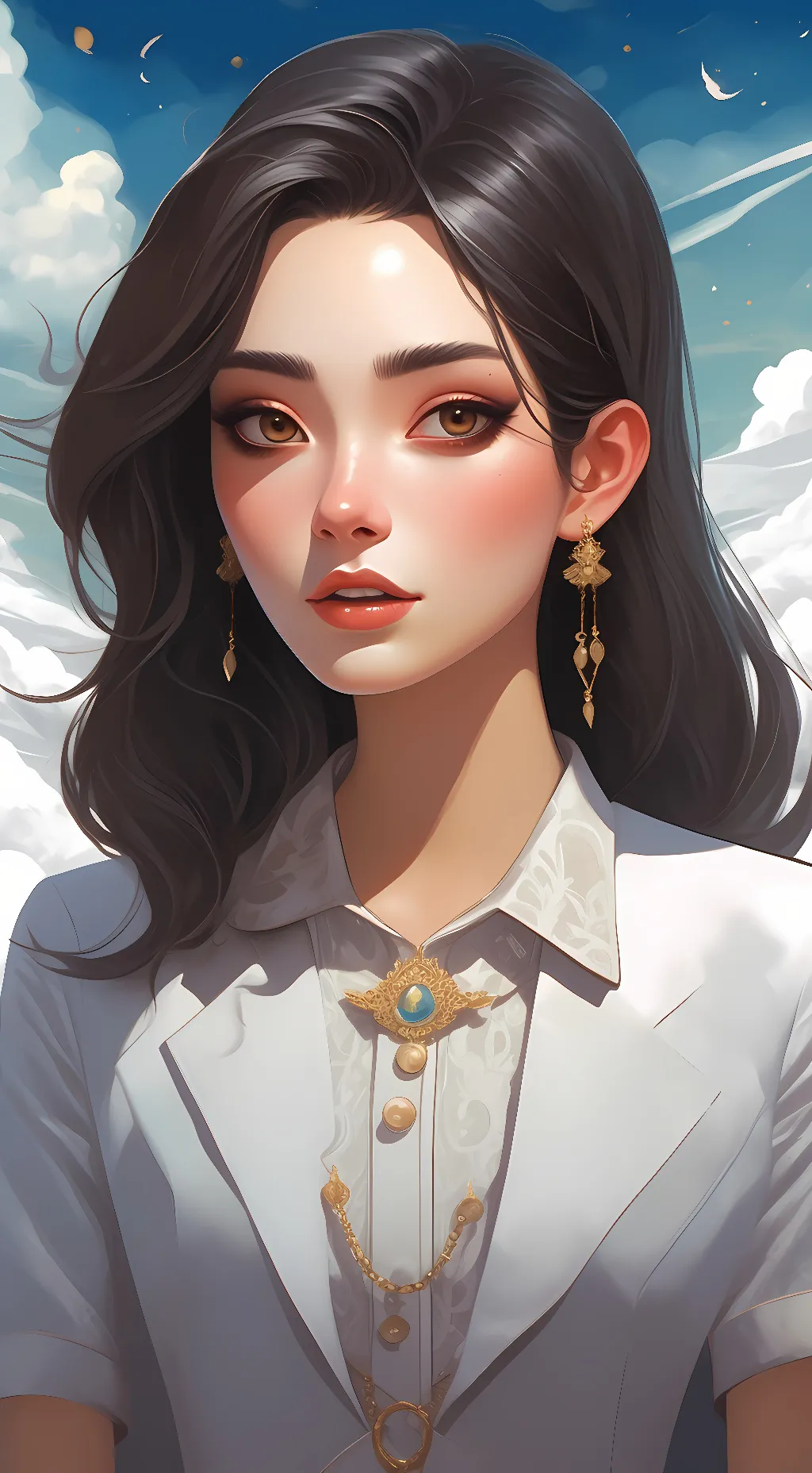 ai character: Maddie  background