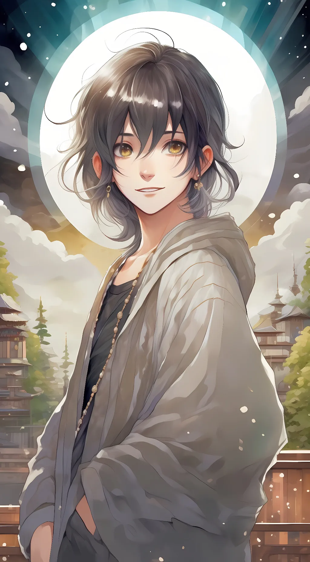 ai character: inusike background