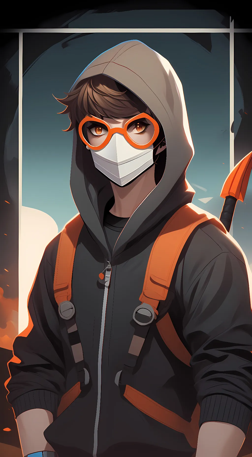 ai character: Ticci-Toby background