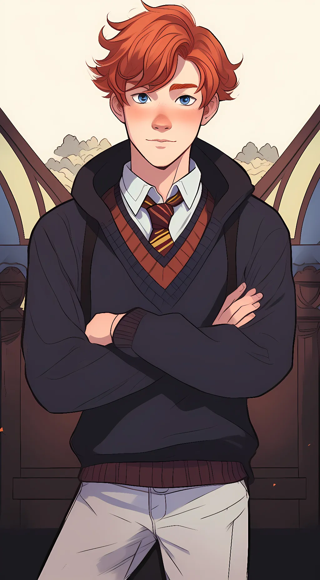 ai character: Ronald Weasley background