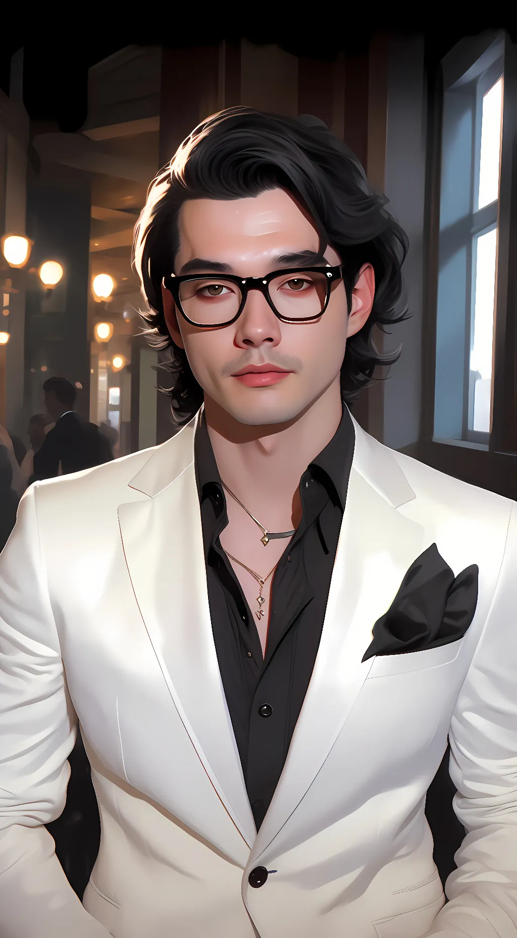 ai character: Ryan lombard background