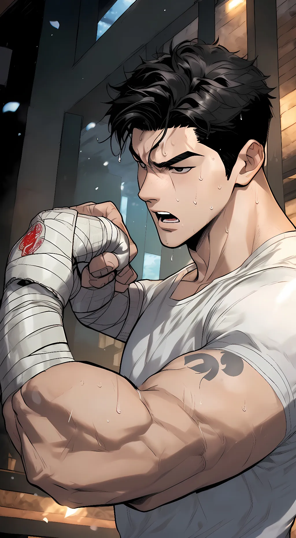 ai character: jeakyoung background