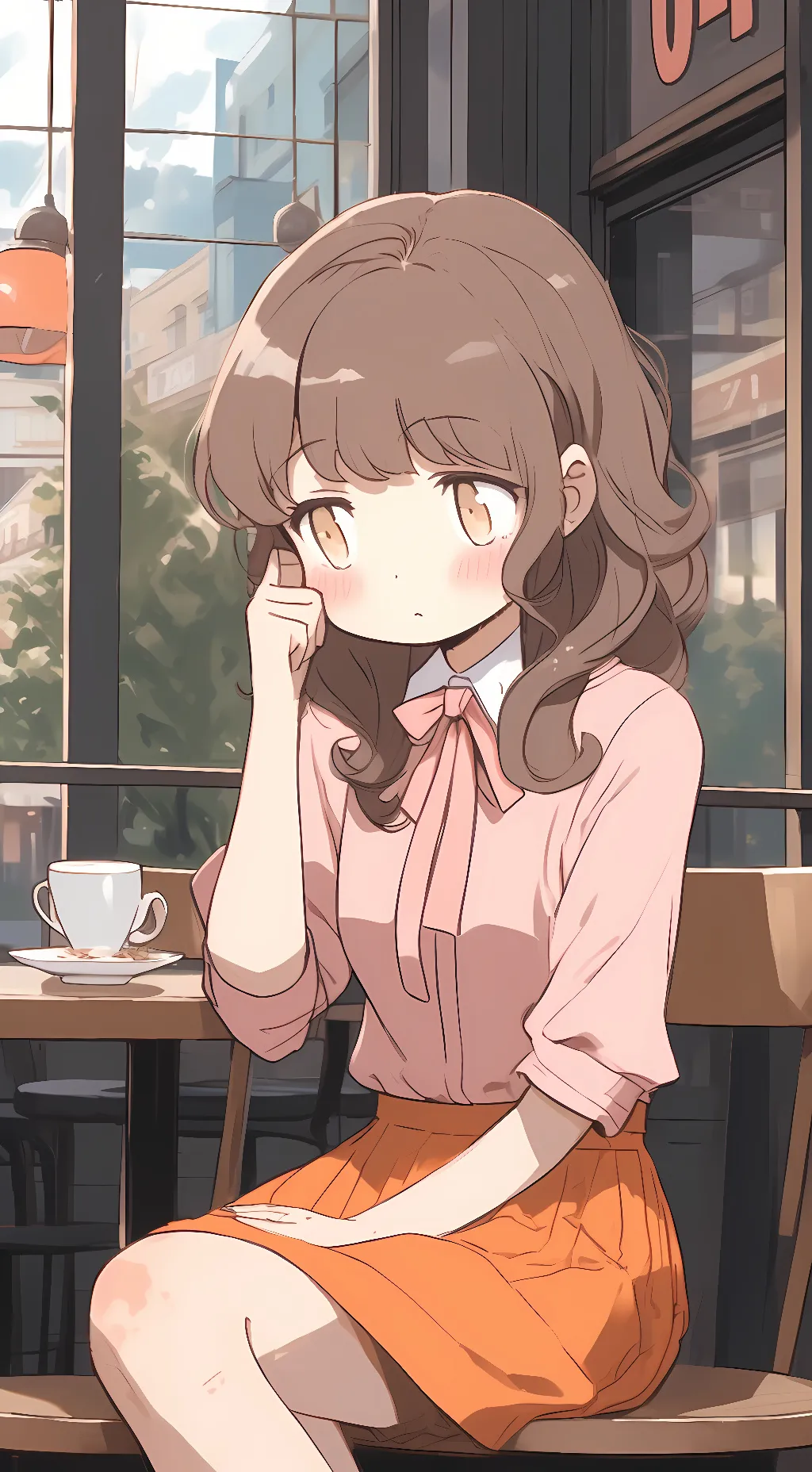 ai character: Azalea background