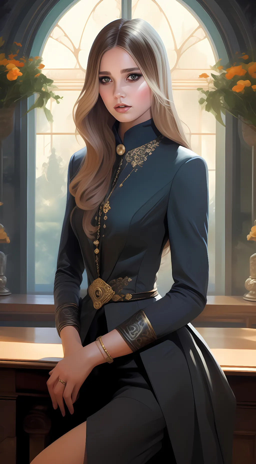 ai character: codi vore  background