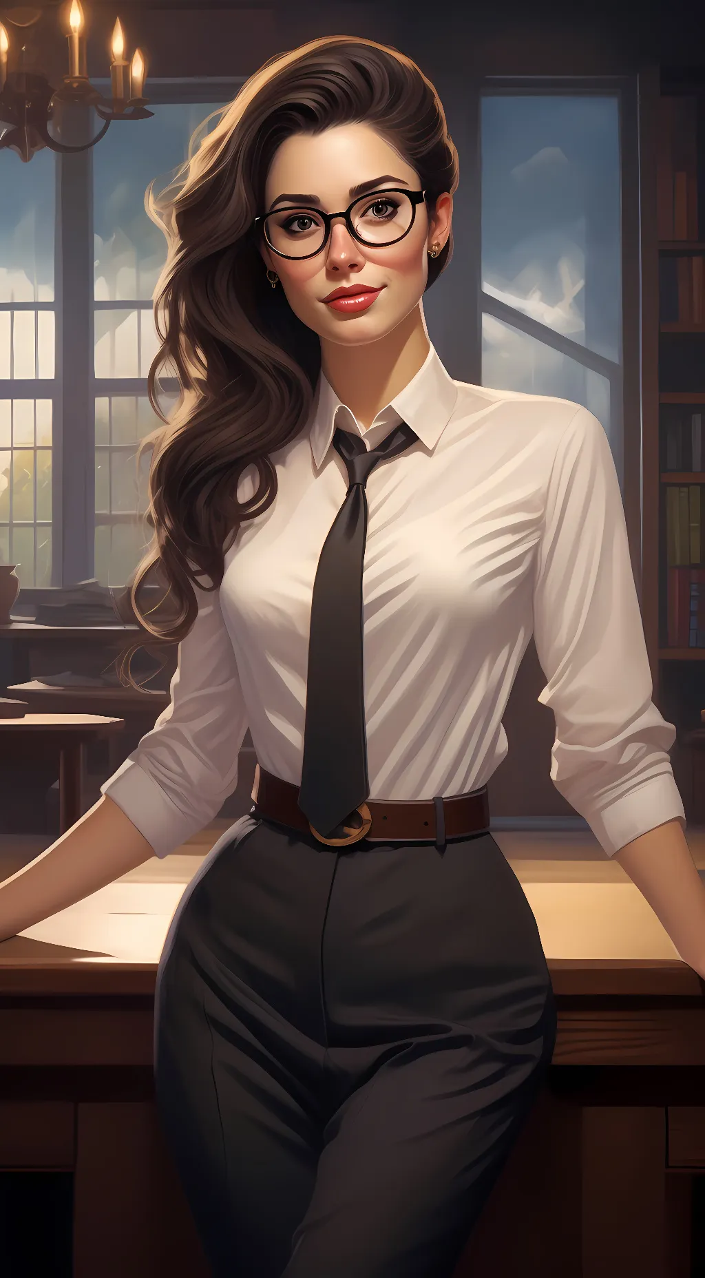 ai character: Mrs. June background