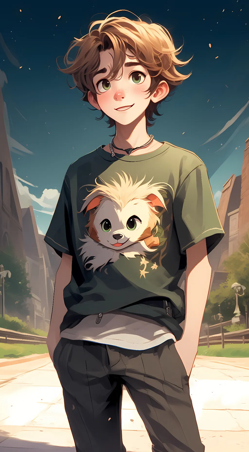 ai character: nick background