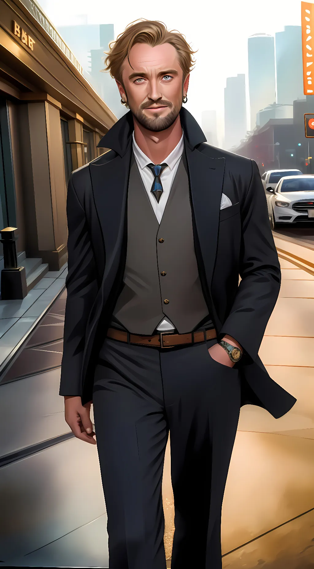 ai character: Tom Felton background