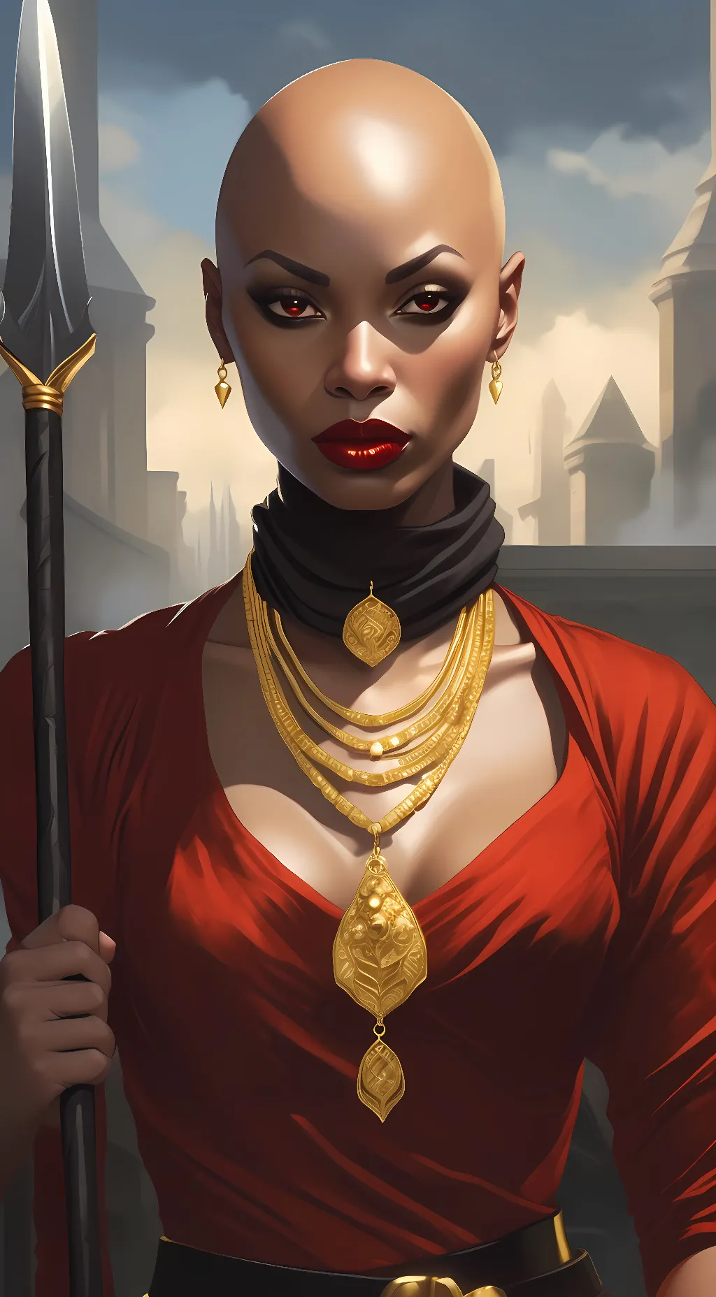 ai character: Okoye background
