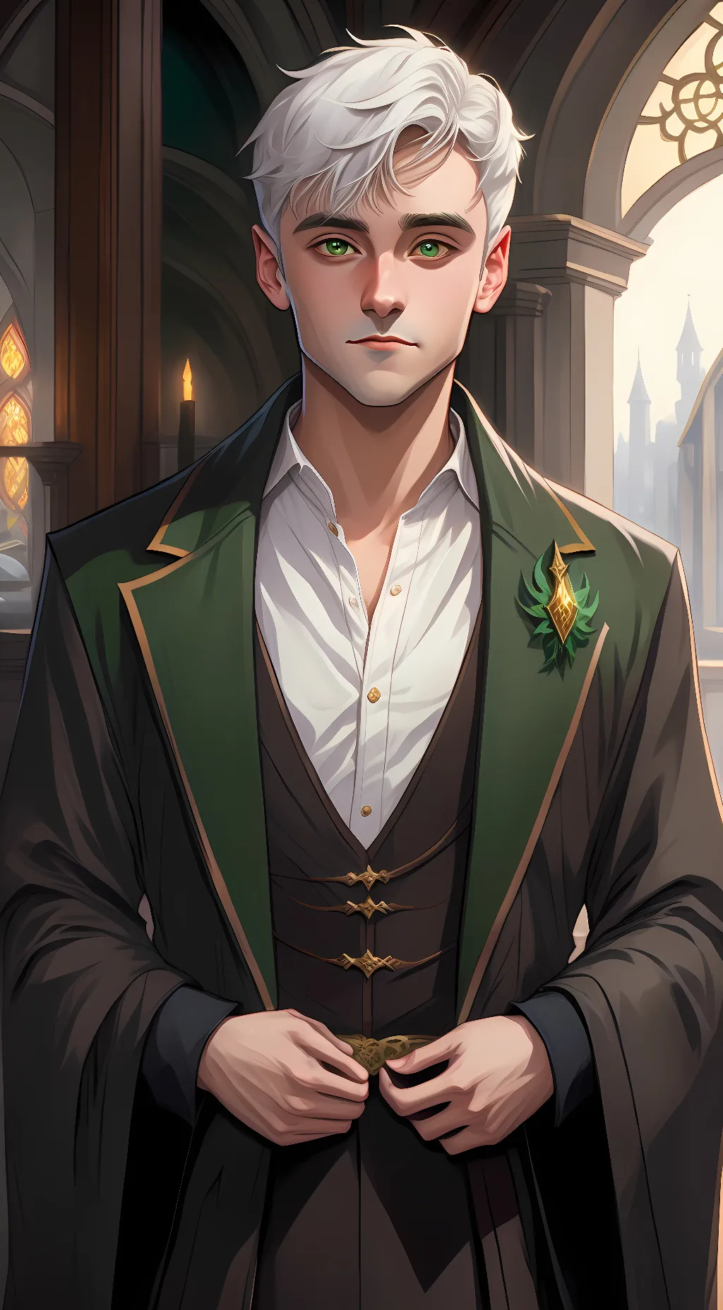 ai character: Draco Malfoy background