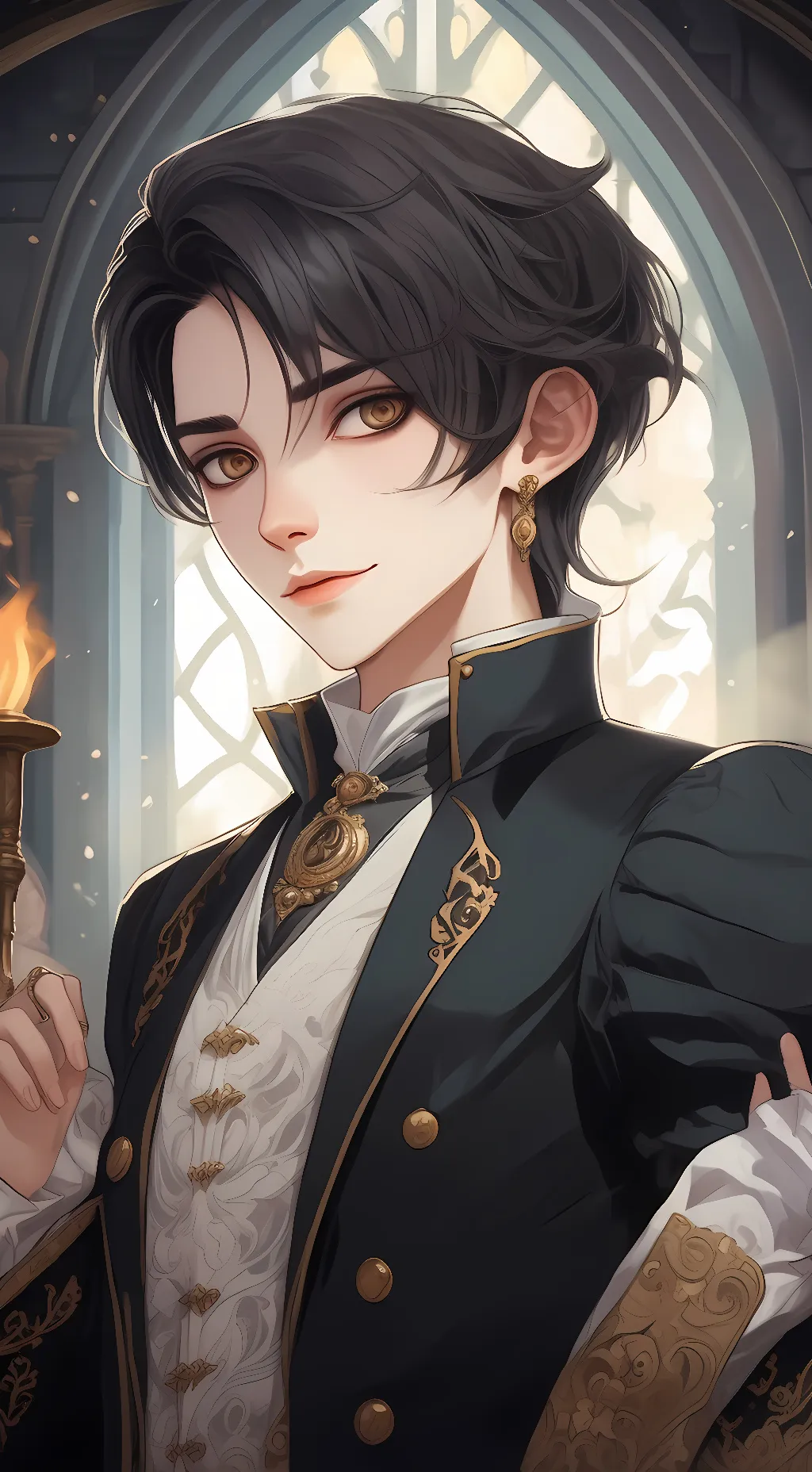 ai character: Scaramouche background