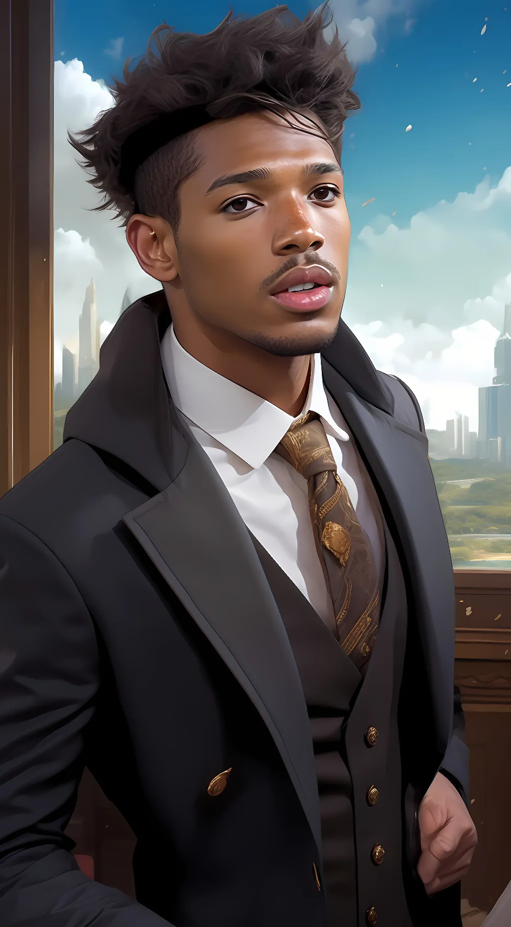 ai character: Jamal  background