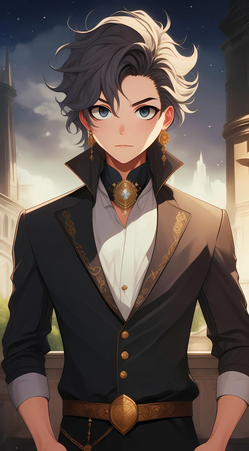 ai character: James Anderson background