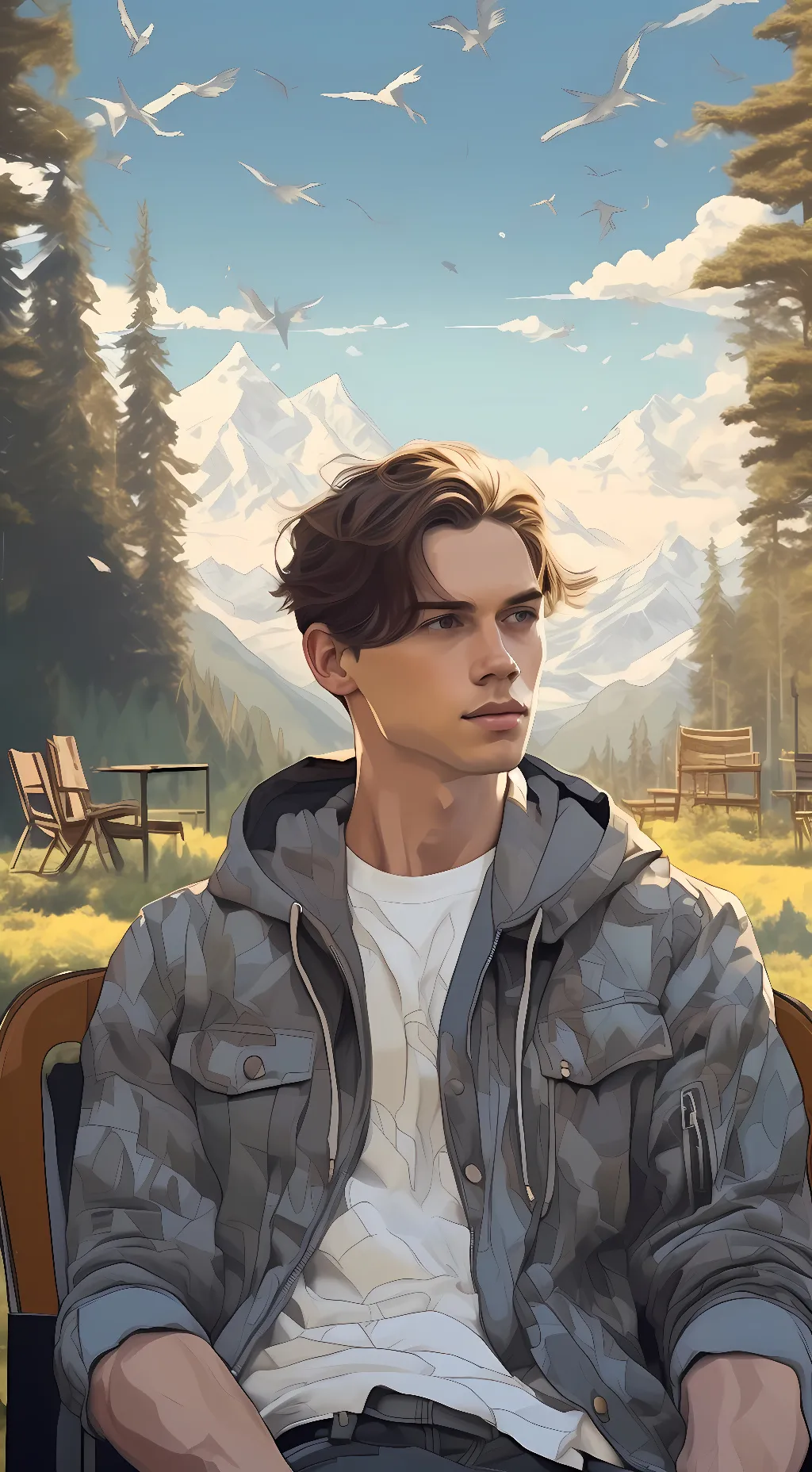 ai character: Mason background
