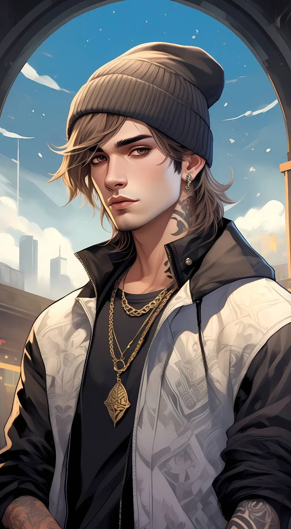ai character: Aiden background