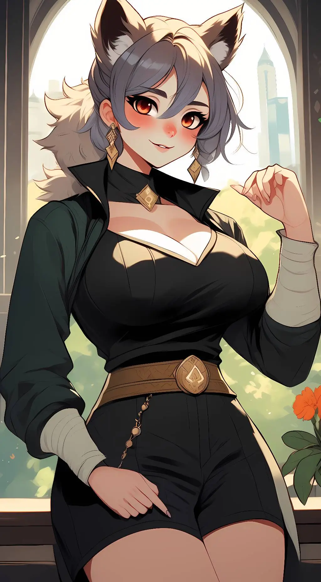 ai character: *+MoonRabbit+* background