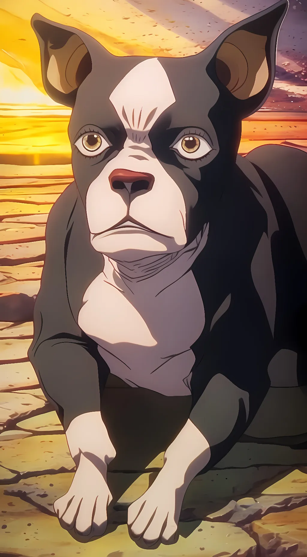 ai character: Iggy (JJBA) background