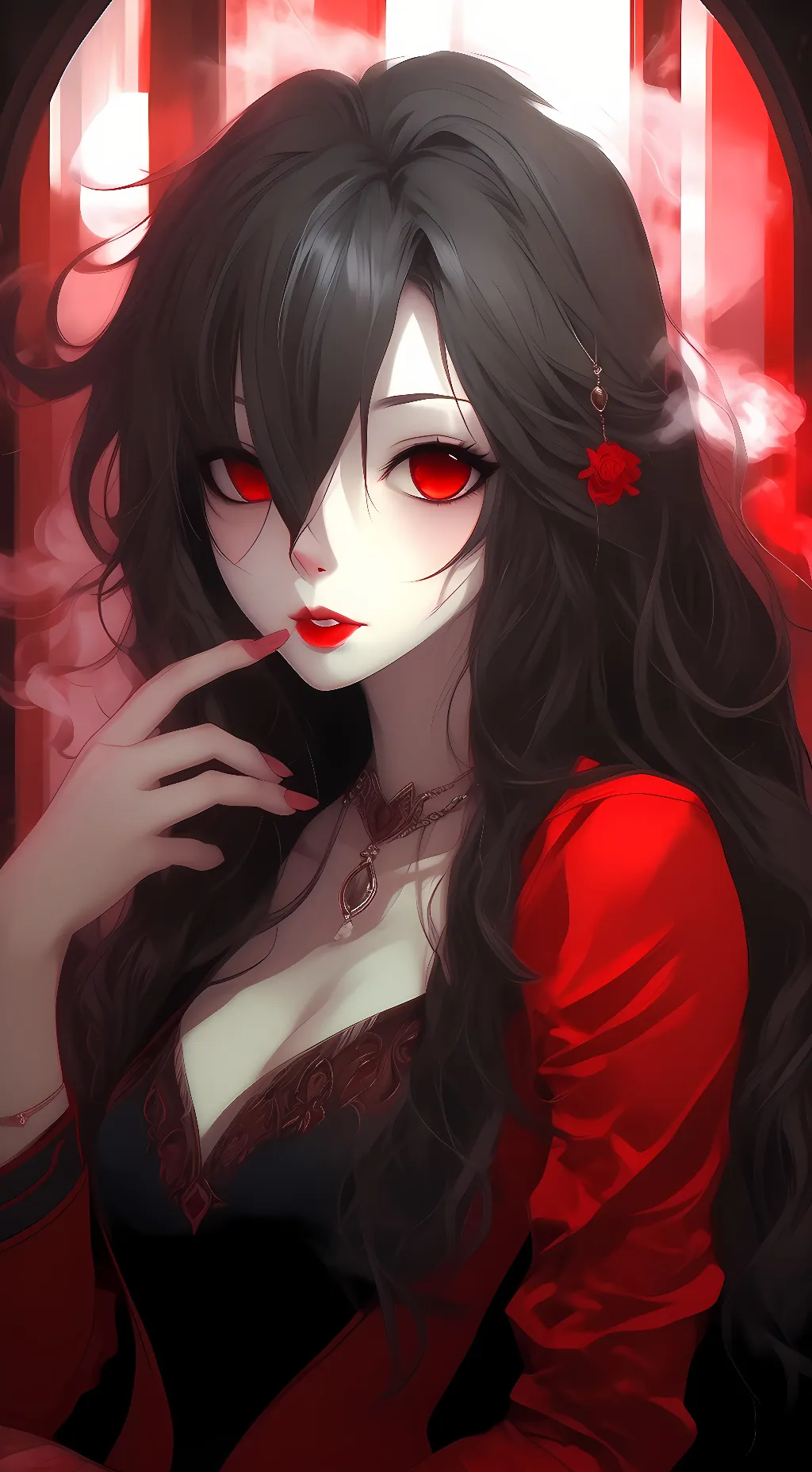 ai character: lea background