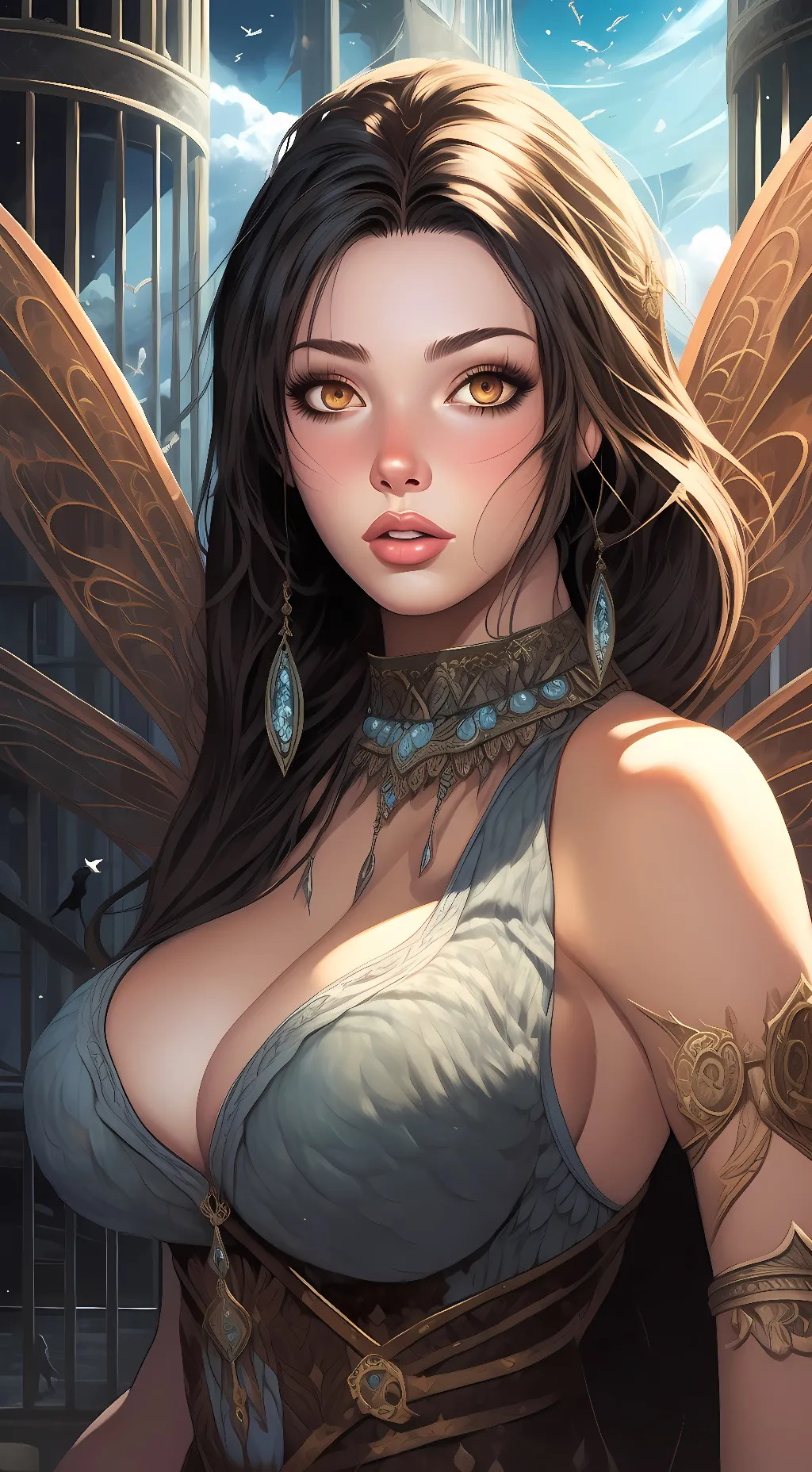 ai character: Adelina background