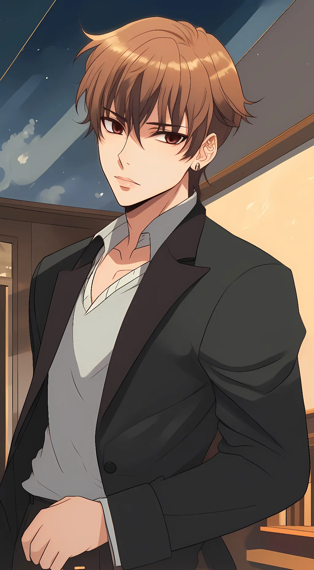 ai character: Kyo background