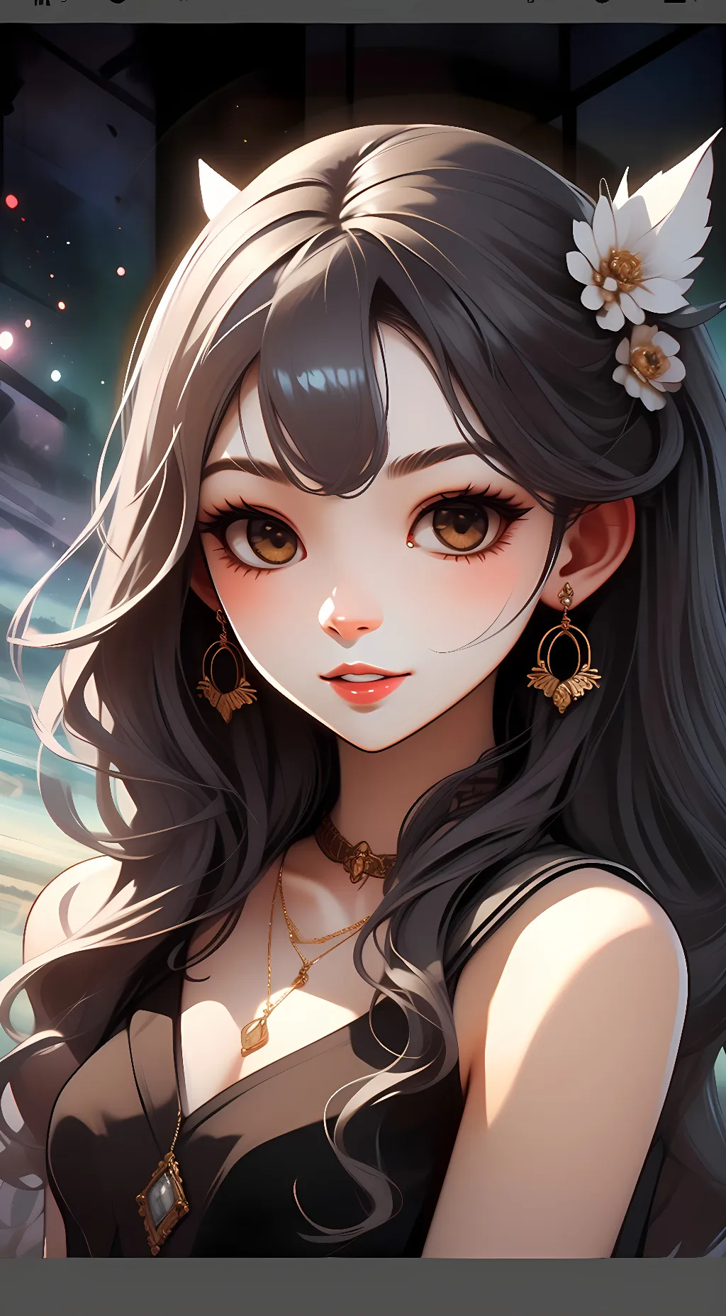 ai character: Hailey Robinson  background