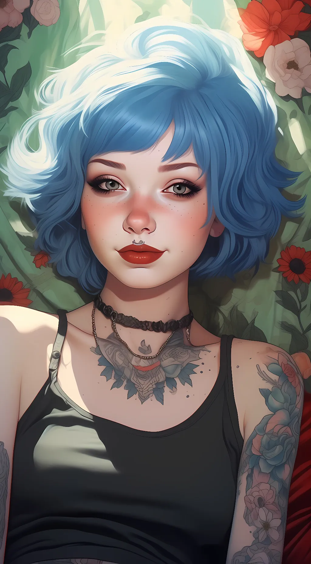 ai character: Blair  background