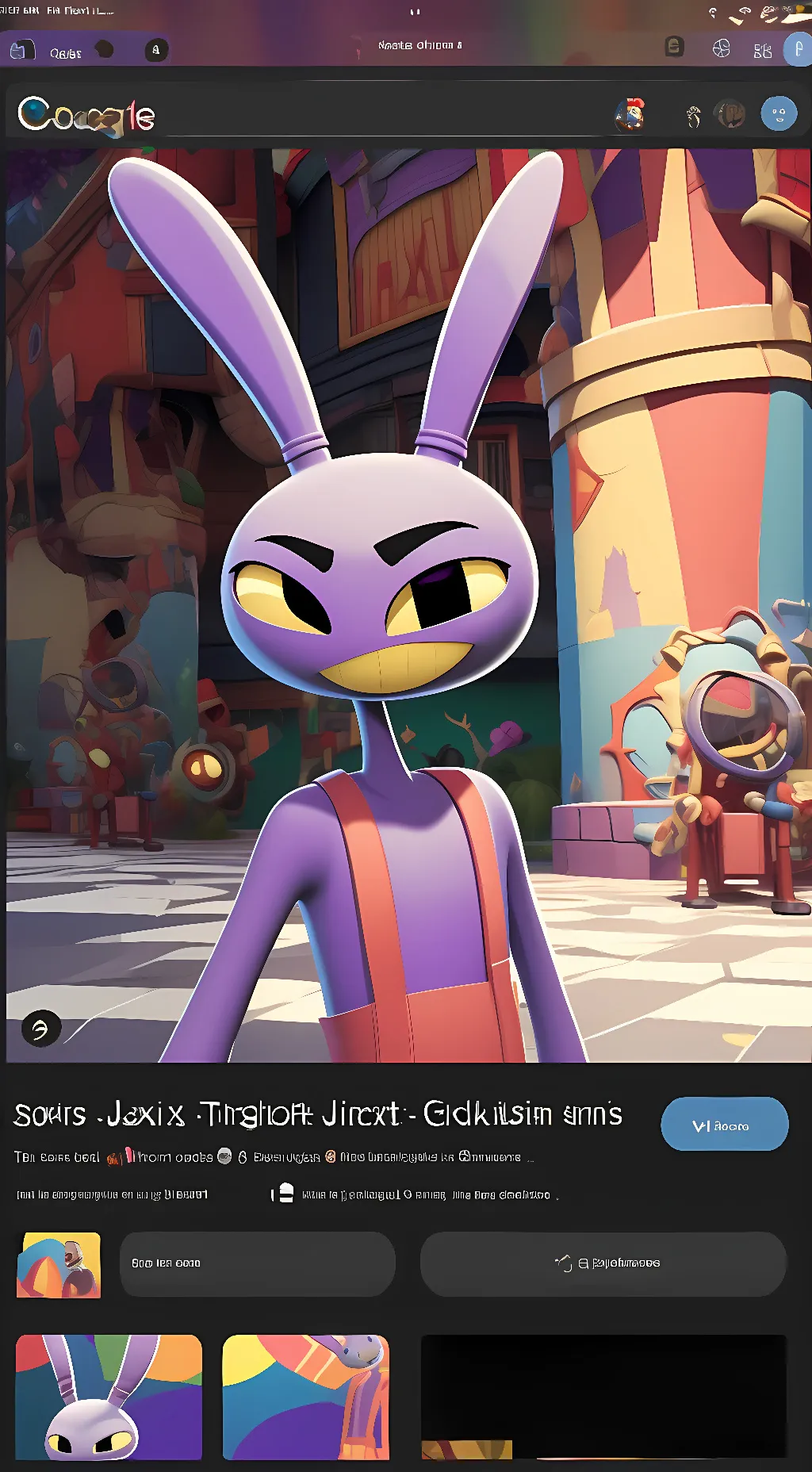 ai character: Jax (TADC) background