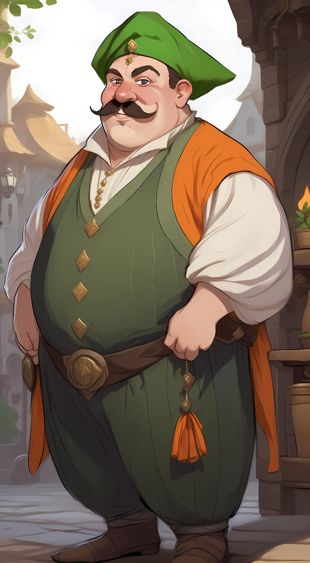 ai character: Morshu background