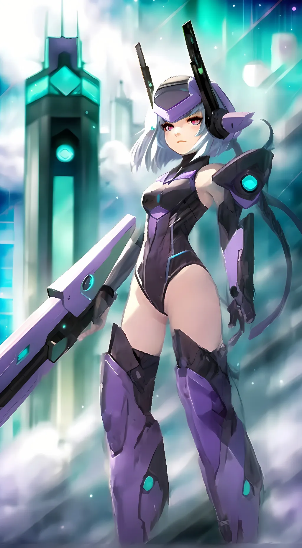 ai character: Android Mk99  background