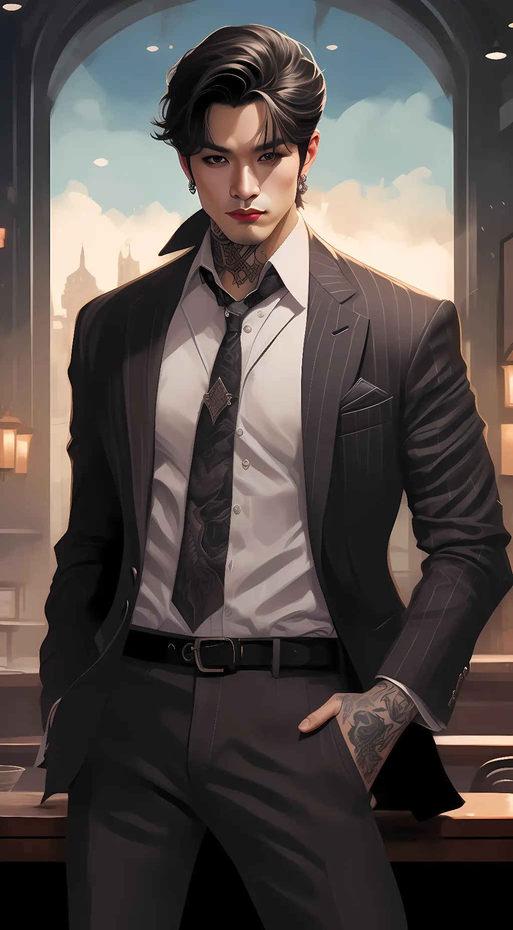 ai character: Lee know  background
