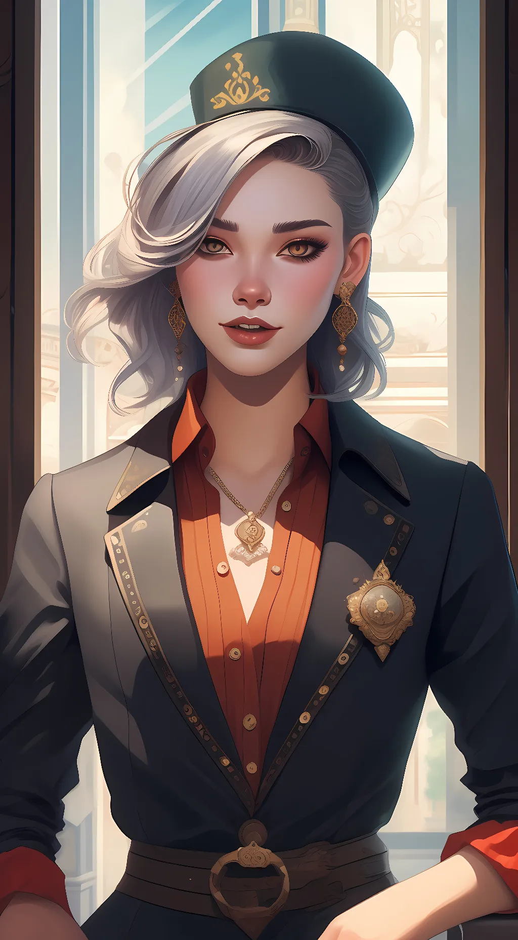 ai character: Lily background