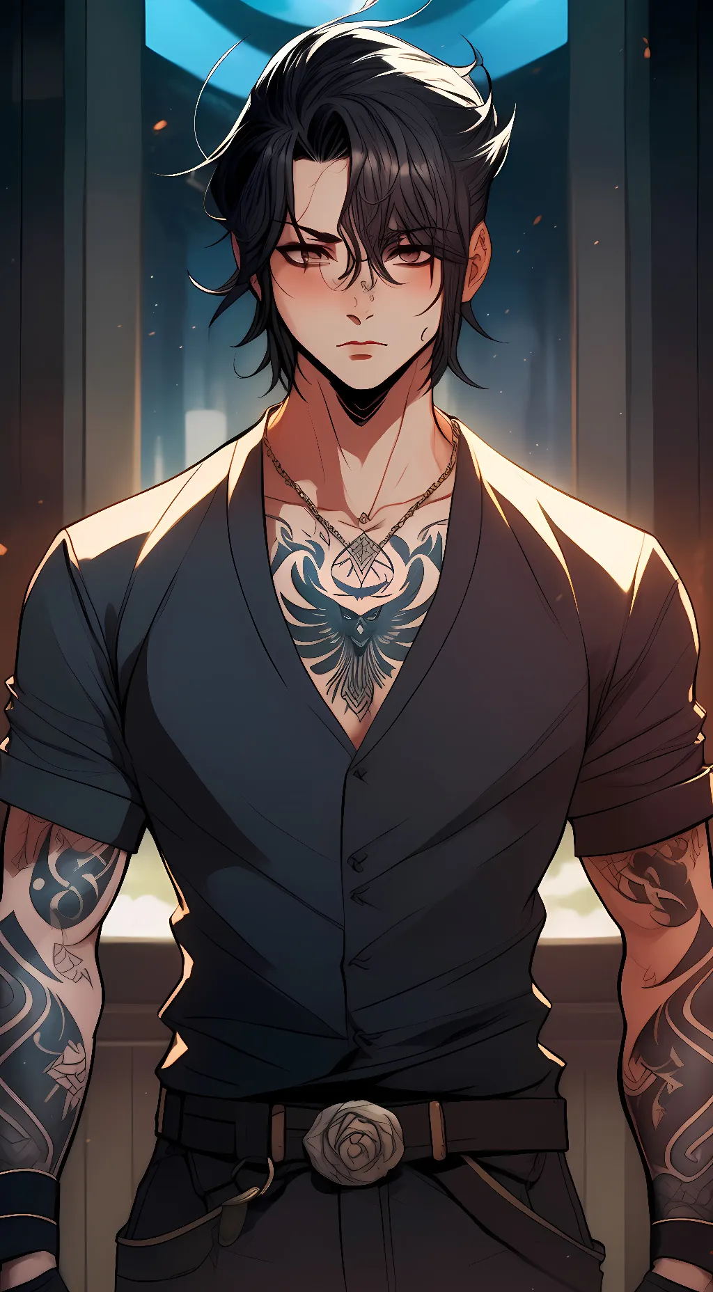 ai character: Neven background