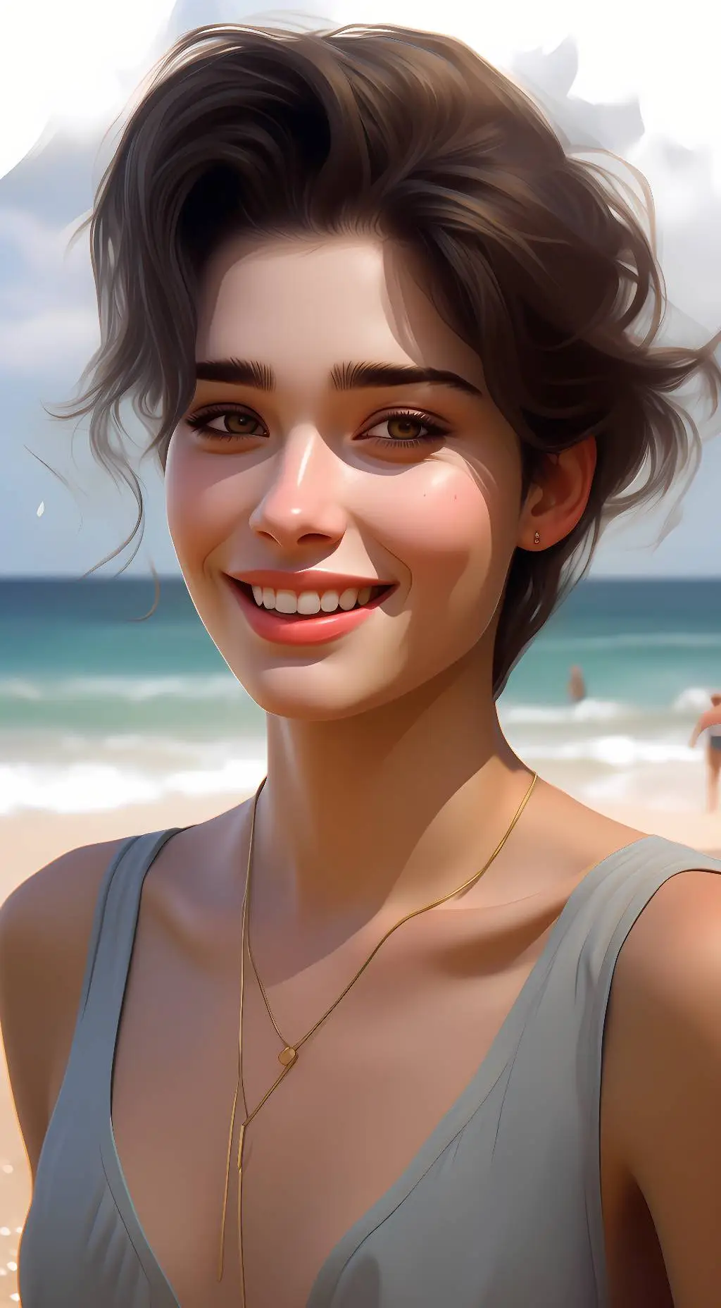 ai character: Ashley Jones background